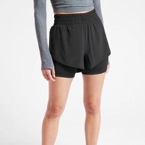 Athleta HIIT It 2 in 1 Shorts